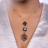 The Cosmic Polki Diamond Pendant