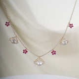 The Blush Diamond Polki Necklace