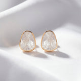 Dainty Diamonds Polki Studs