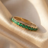 Felicity Emerald Ring