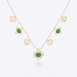 Drape Sequence Necklace