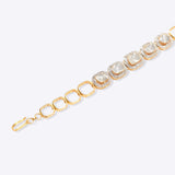 The Minimalist's Dream Polki Diamond Bracelet