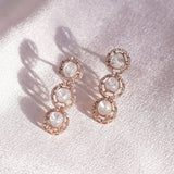 Tric of Charms Polki Diamond Earrings