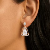 Kyra Polki Diamond Earrings
