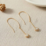 Eclipse Thread Earrings