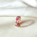 Blush Glow Band Ring