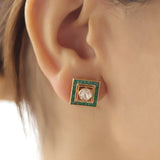 Femme Fatale Diamond Polki Studs