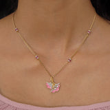 Blush Petal Pendant