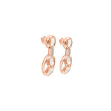 Glimmer Drops Polki Diamond Earrings