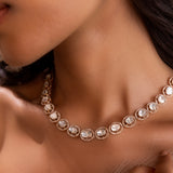 Vivacity Polki Diamond Necklace