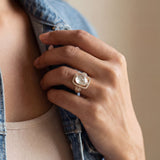 Ornate Polki Ring