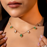 Taia Polki Diamond Necklace