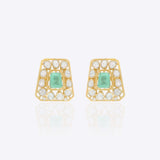 The Emerald Dewdrop Studs