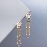 Raindrop Jacket Earrings