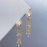Raindrop Jacket Earrings