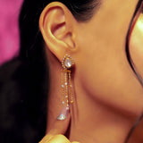 Raindrop Jacket Earrings