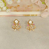 Blush Ribbon Earrings
