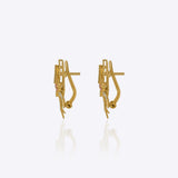 Blush Ribbon Earrings