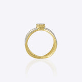 Ziya Hyperbola Ring