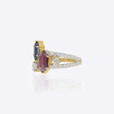 Prism Row Ring