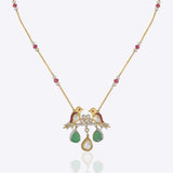 Emerald Songbird Pendant