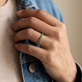 Felicity Emerald Ring