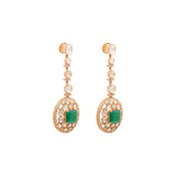 Iris Polki Diamond Earrings