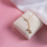 Infinity Lariat Necklace