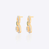 Zinnia Polki Diamond Earrings