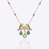 Emerald Songbird Pendant