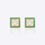 Femme Fatale Diamond Polki Studs
