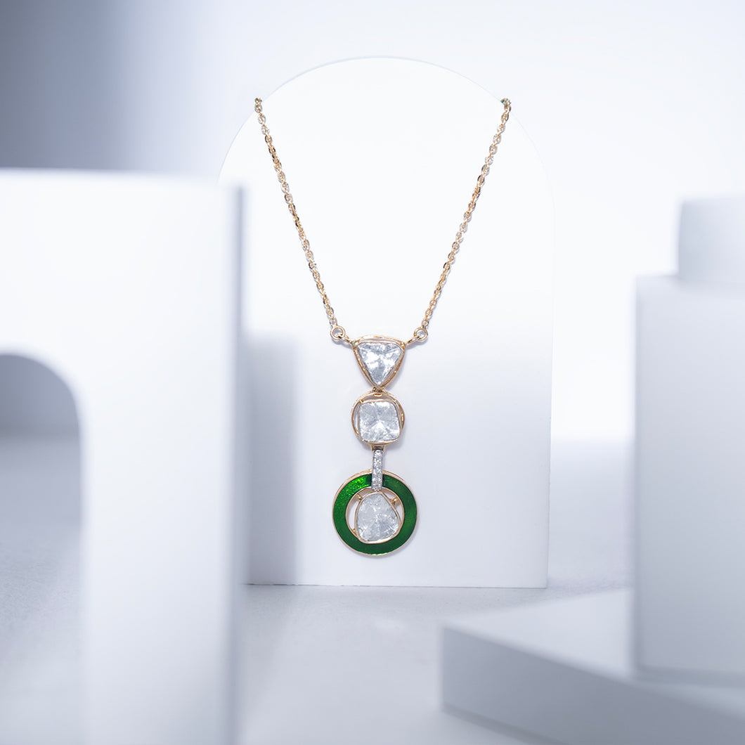 Lustrous Emerald Necklace
