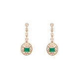 Iris Polki Diamond Earrings