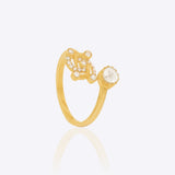 Swastik Sutra Ring