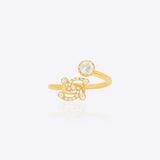 Swastik Sutra Ring