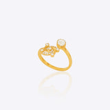 Swastik Sutra Ring