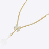 Luminous Bow Necklace