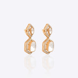 Star of the Stage Polki Diamond Earrings