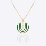 Gardenia Polki Pendant
