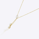 Infinity Lariat Necklace