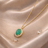 Fern Halo Pendant