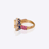 Queens Heart Polki Ring