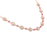 Starlight Rose Polki Diamond Necklace