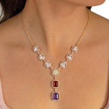 Prismatic Polki Necklace