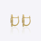Gul Rosa Studs