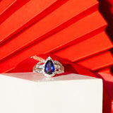 Sapphire Starlight Ring