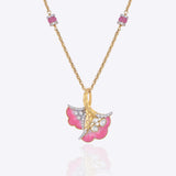 Blush Petal Pendant