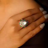 Queen's Polki Ring