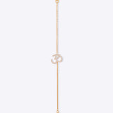 Veer Diamond Bracelet in 14K gold with Om motif and Polki diamond detailing.