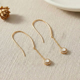 Eclipse Thread Earrings